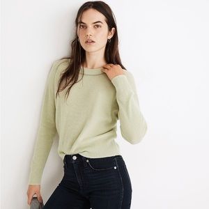 Madewell Cashmere Shrunken Sweatshirt